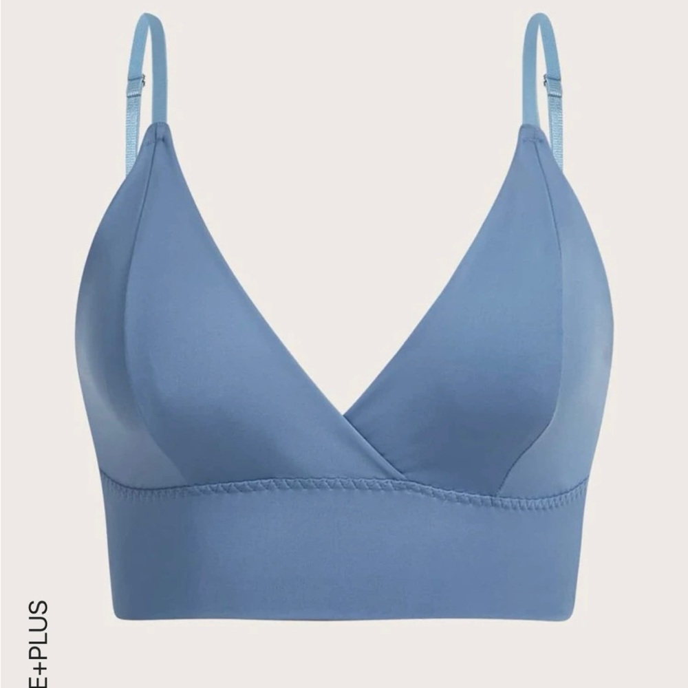 Blue bra xl